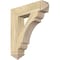 Ekena Millwork Olympic Arts & Crafts Rough Sawn Bracket, Douglas Fir, 6"W x 28"D x 32"H BKT06X28X32OLY03RDF - alternate 1